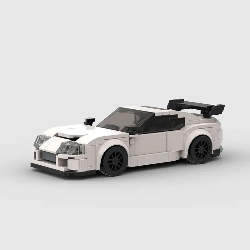 268 piece Toyota Supra Sports Car Model - Build it Yourself